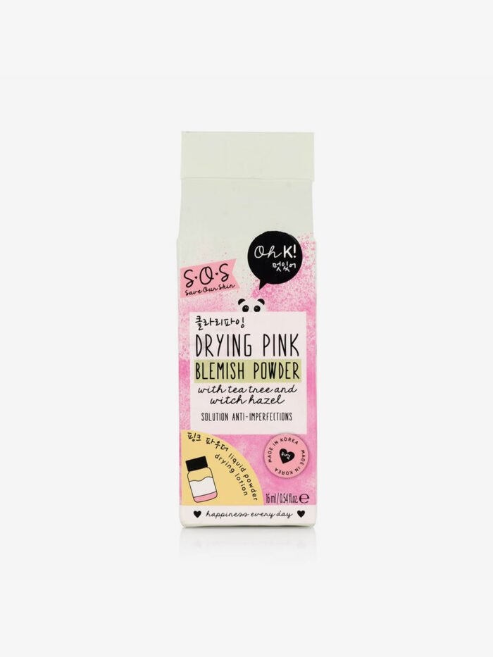 S.O.S drying pink blemish powder - 16ML