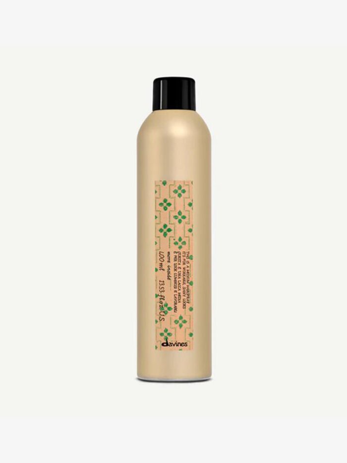 This is a medium hairspray for workable shiny looks - 400ML